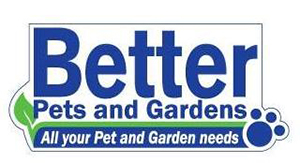 Logo Better Pets and Gardens