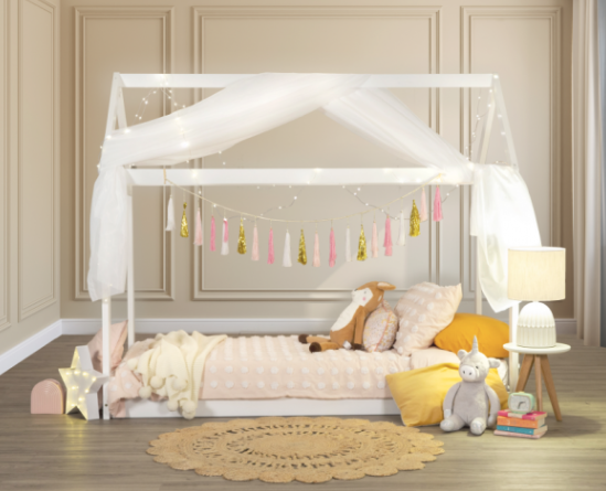 Princess style bed
