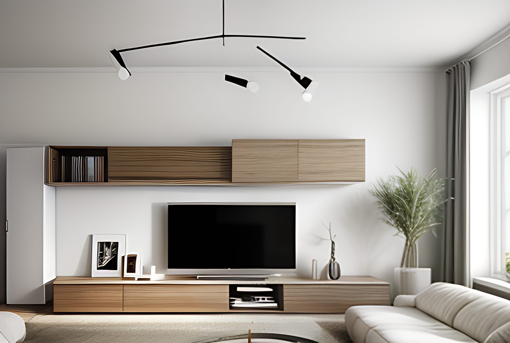 Clever storage solutions living room 