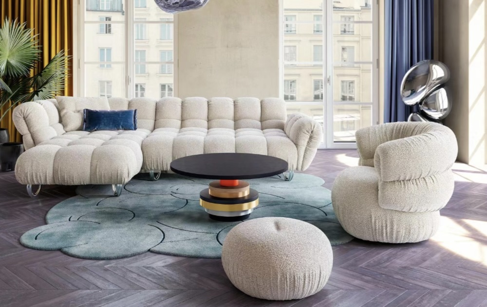 Interior design trends 2024 Curved furniture 
